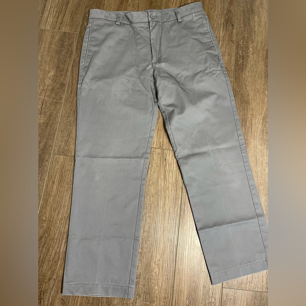 Van Heusen Gray Mens Dress Pant Size 34x32